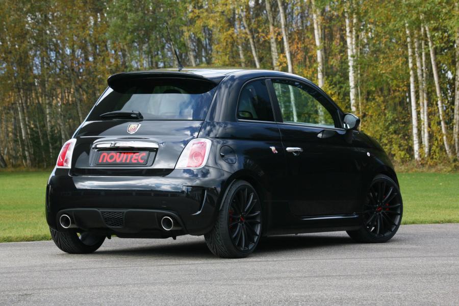  Abarth 500 by Novitec Rosso 2010 года  (фото 9 из 16)